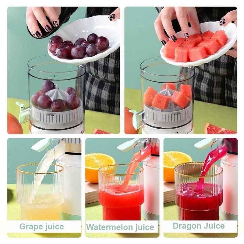 Portable USB Mini Electric Rechargeable Blender Fruit Fresh Juice Lemon Maker - Clicksale