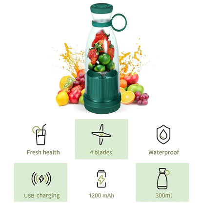 Electric Portable Mini Juicer Bottle - Clicksale